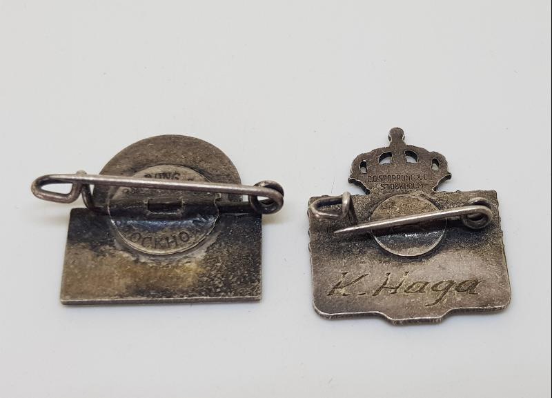 İKİ ADET YABANCI ROZET