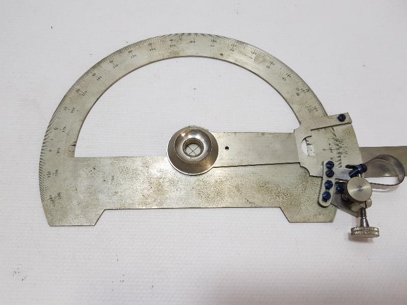 ORJİNAL KUTUSUNDA ANTİKA KONİK AÇI ÖLÇER 