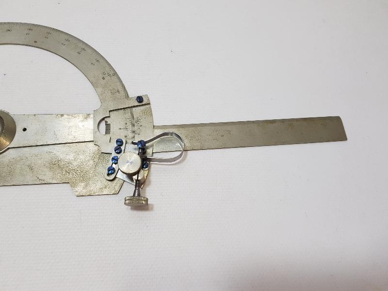 ORJİNAL KUTUSUNDA ANTİKA KONİK AÇI ÖLÇER 