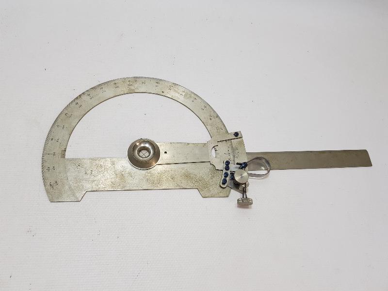 ORJİNAL KUTUSUNDA ANTİKA KONİK AÇI ÖLÇER 