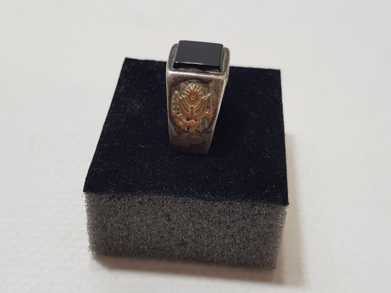 OSMANLI DEVLET ARMALI OLTU TAŞLI GÜMÜŞ YÜZÜK