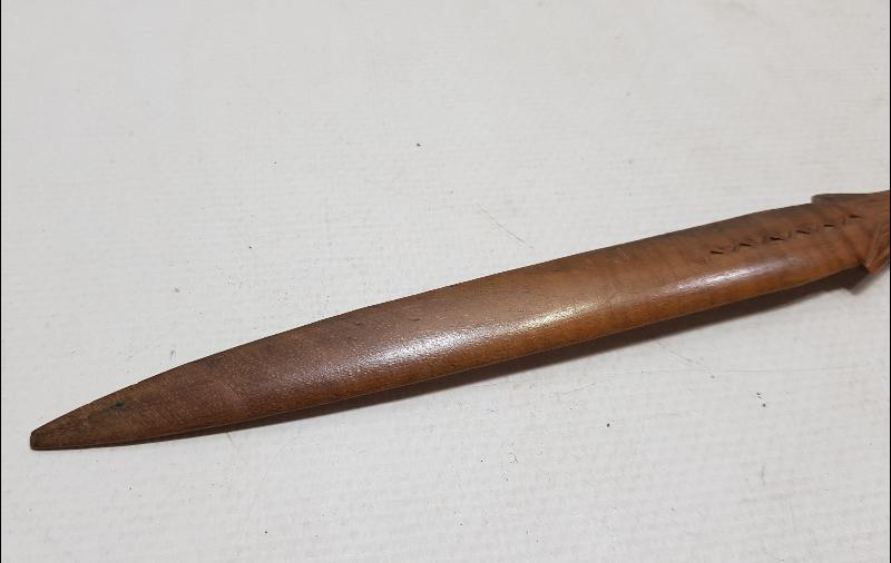 OSMANLI DÖNEMİ BALIK FORMLU ŞİMŞİR ZARF AÇACAĞI