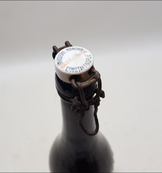 OSMANLI DÖNEMİ BOMONTİ BİRA ŞİŞESİ