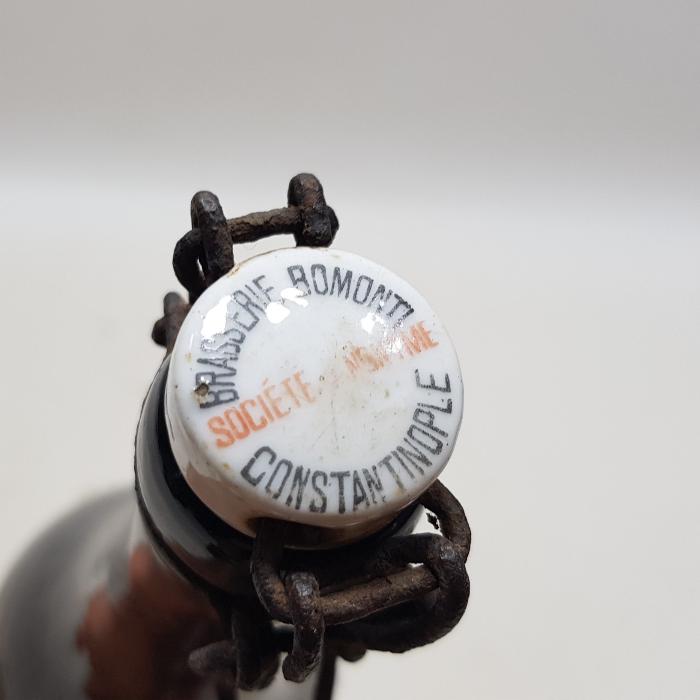 OSMANLI DÖNEMİ BOMONTİ BİRA ŞİŞESİ