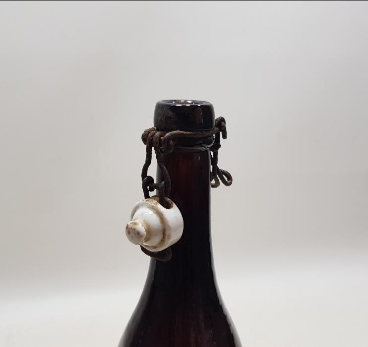 OSMANLI DÖNEMİ BOMONTİ BİRA ŞİŞESİ