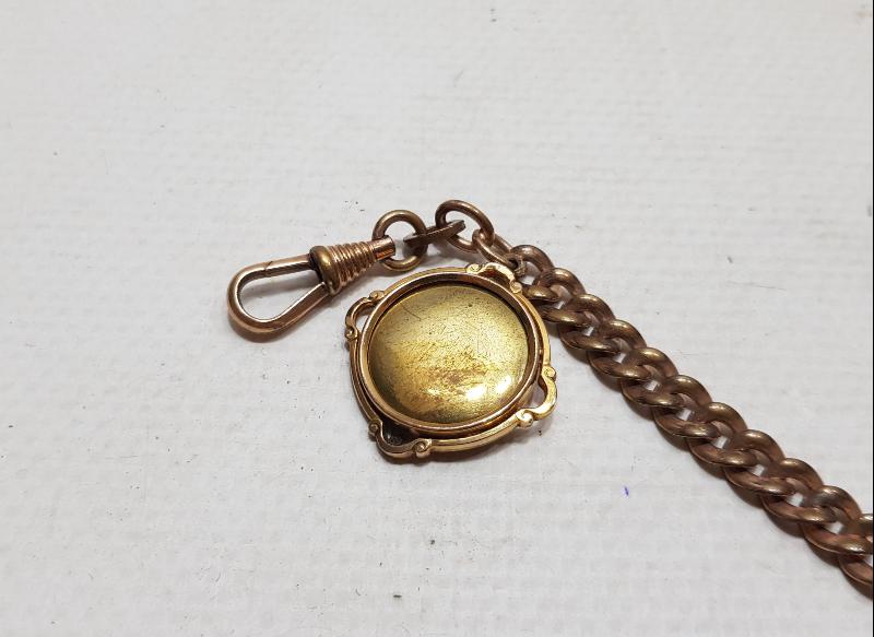 OSMANLI DÖNEMİ ÇOK NADİR ALTIN KAPLAMA PRİOR CEP SAATİ KÖSTEK ZİNCİRİ
