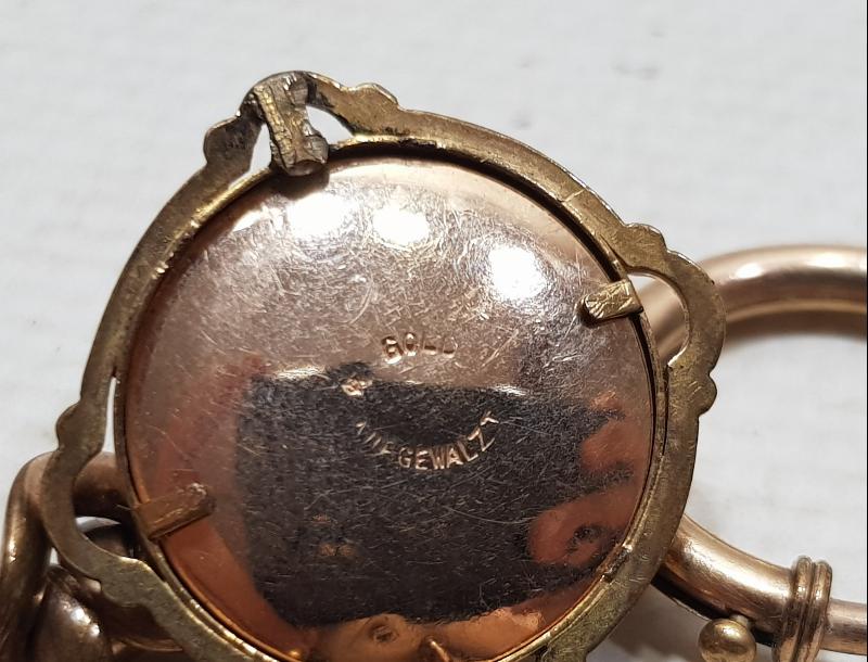 OSMANLI DÖNEMİ ÇOK NADİR ALTIN KAPLAMA PRİOR CEP SAATİ KÖSTEK ZİNCİRİ