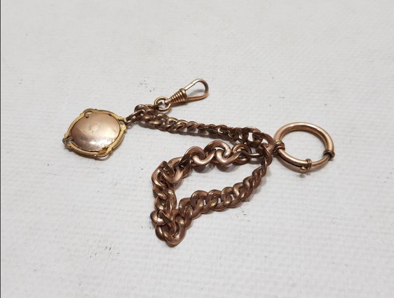OSMANLI DÖNEMİ ÇOK NADİR ALTIN KAPLAMA PRİOR CEP SAATİ KÖSTEK ZİNCİRİ