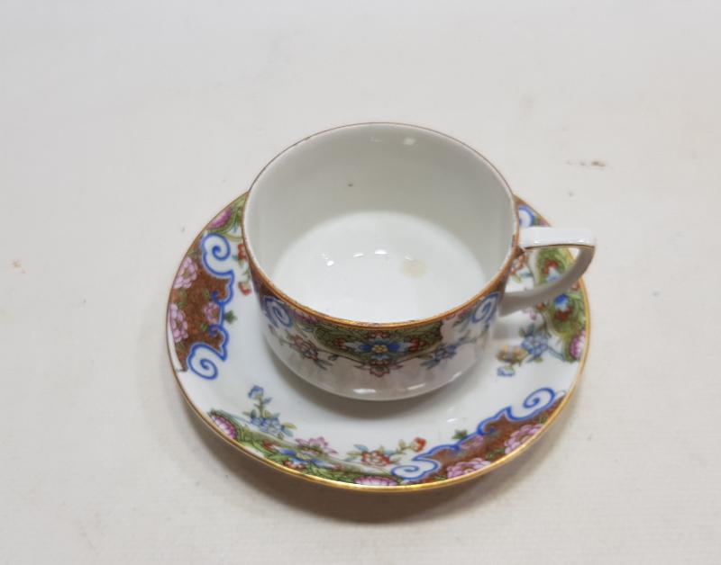 OSMANLICA MOSKOF DAMGALI ÇAY FİNCANI