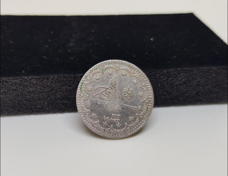 SULTAN ABDÜLHAMİD HAN DÖNEMİ GÜMÜŞ 5 KURUŞ PARA