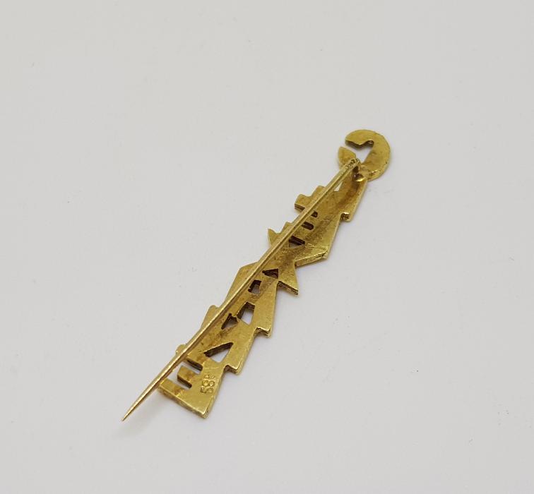 TIP TARİHİ: CLEXANE İLAÇ PROMOSYONU ALTIN BROŞ