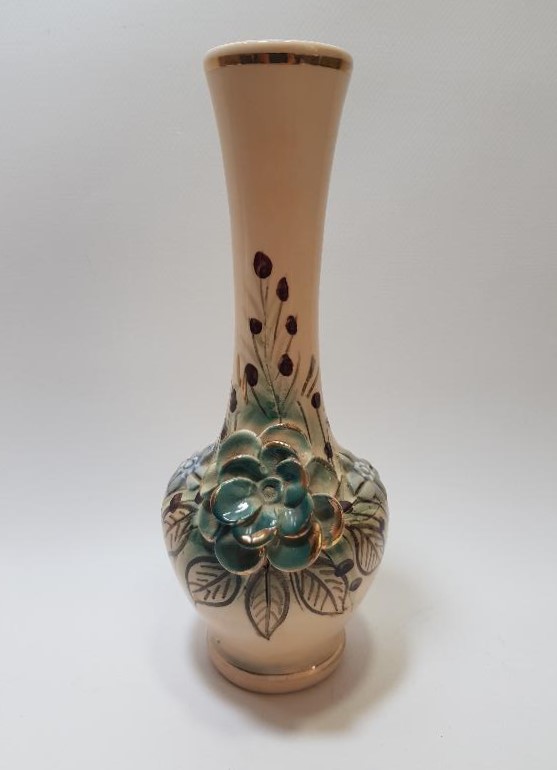 ANTİKA CAPODİMONTE TARDA SERAMİK VAZO 