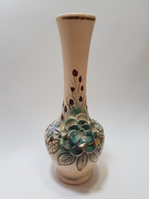 ANTİKA CAPODİMONTE TARDA SERAMİK VAZO 