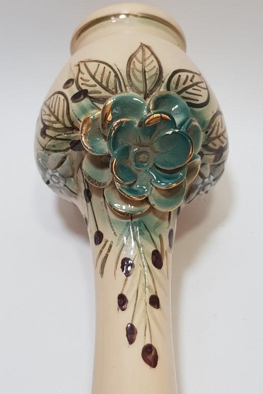 ANTİKA CAPODİMONTE TARDA SERAMİK VAZO 