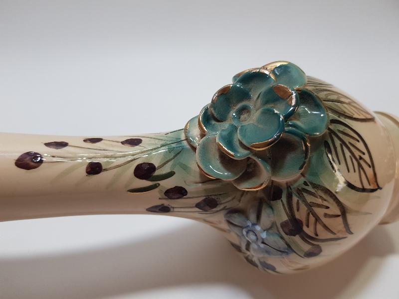 ANTİKA CAPODİMONTE TARDA SERAMİK VAZO 