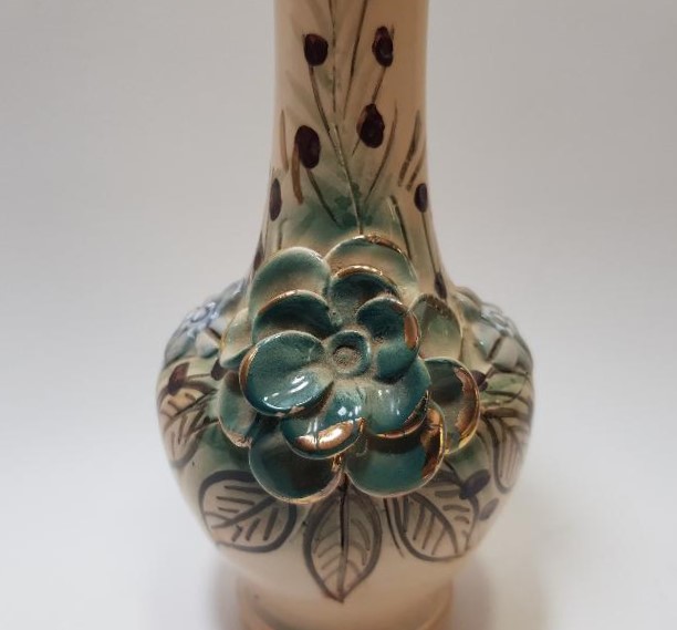 ANTİKA CAPODİMONTE TARDA SERAMİK VAZO 