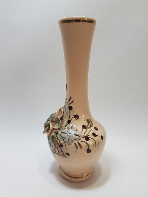 ANTİKA CAPODİMONTE TARDA SERAMİK VAZO 