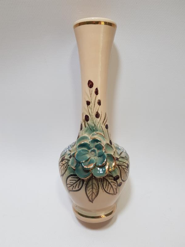 ANTİKA CAPODİMONTE TARDA SERAMİK VAZO 