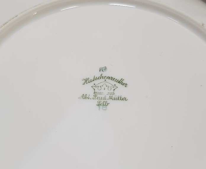 ANTİKA HUTSCHENREUTHER MARKA TRIO ÇAY TAKIMI