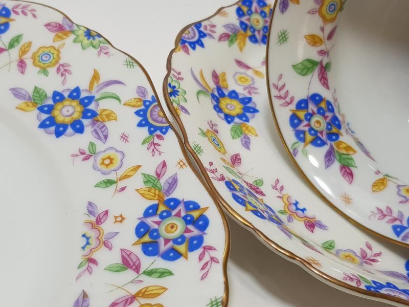 ANTİKA HUTSCHENREUTHER MARKA TRIO ÇAY TAKIMI