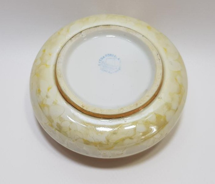 ANTİKA JAPON YAPIMI PORSELEN KAPAKLI ŞEKERLİK