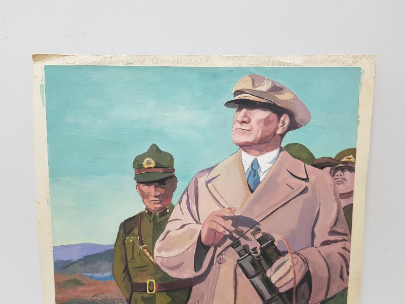 ATATÜRK ASKERİ HAVACILIK TATBİKATINDA RESİM 