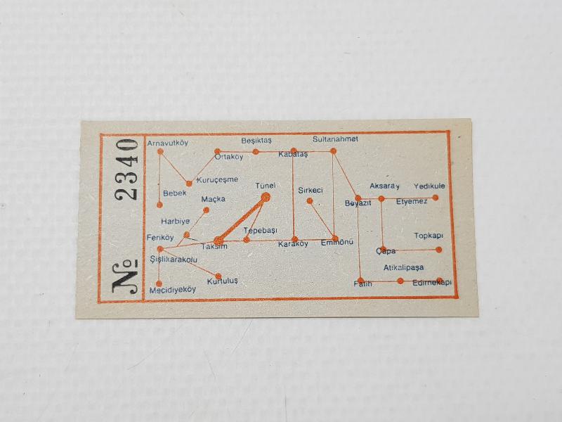 İSTANBUL TRAMVAY BİLETİ