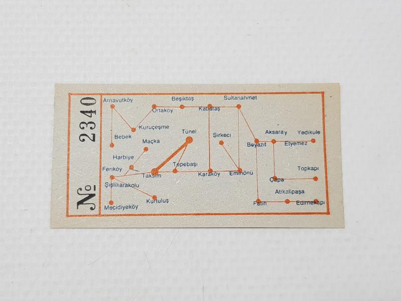 İSTANBUL TRAMVAY BİLETİ