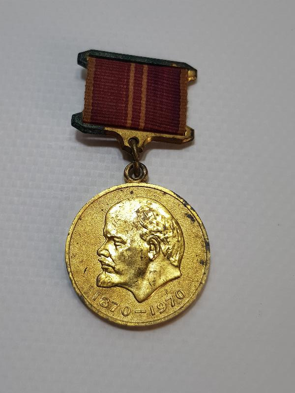 LENİN'İN 100. DOĞUM YILI ANISINA BASILMIŞ NADİR MADALYA