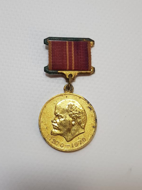 LENİN'İN 100. DOĞUM YILI ANISINA BASILMIŞ NADİR MADALYA