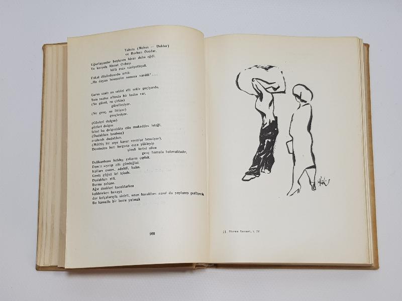 NADİR KİTAP: 1968 SOFYA BASKI NAZIM HİKMET BÜTÜN ESERLERİ - CİLT 4 