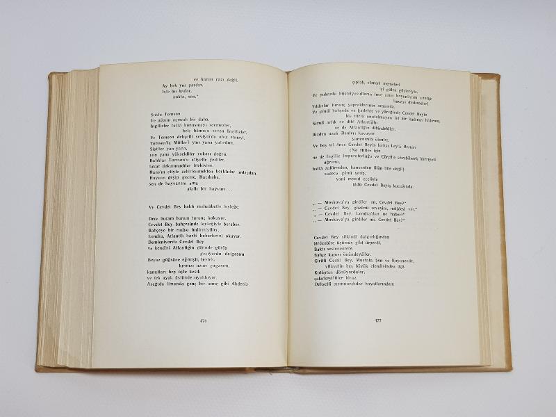 NADİR KİTAP: 1968 SOFYA BASKI NAZIM HİKMET BÜTÜN ESERLERİ - CİLT 4 