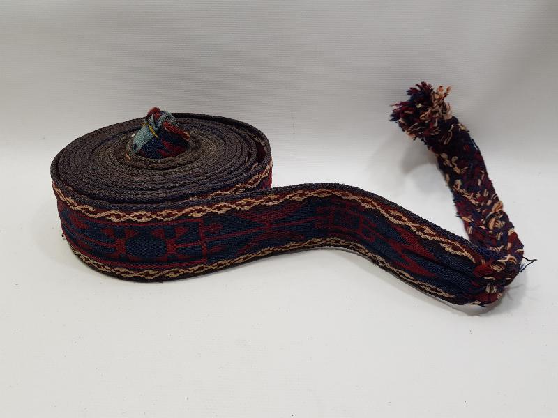 OSMANLI DÖNEMİ BERGAMA KOZAK YÖRESİ EL ÖRME YÜN KOLAN