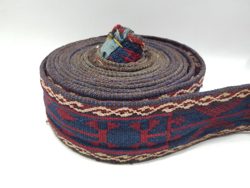 OSMANLI DÖNEMİ BERGAMA KOZAK YÖRESİ EL ÖRME YÜN KOLAN