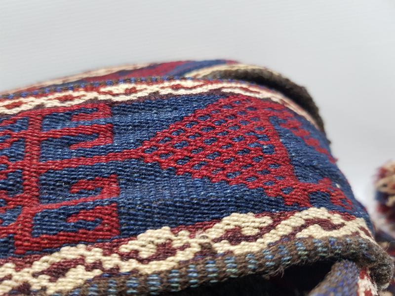 OSMANLI DÖNEMİ BERGAMA KOZAK YÖRESİ EL ÖRME YÜN KOLAN