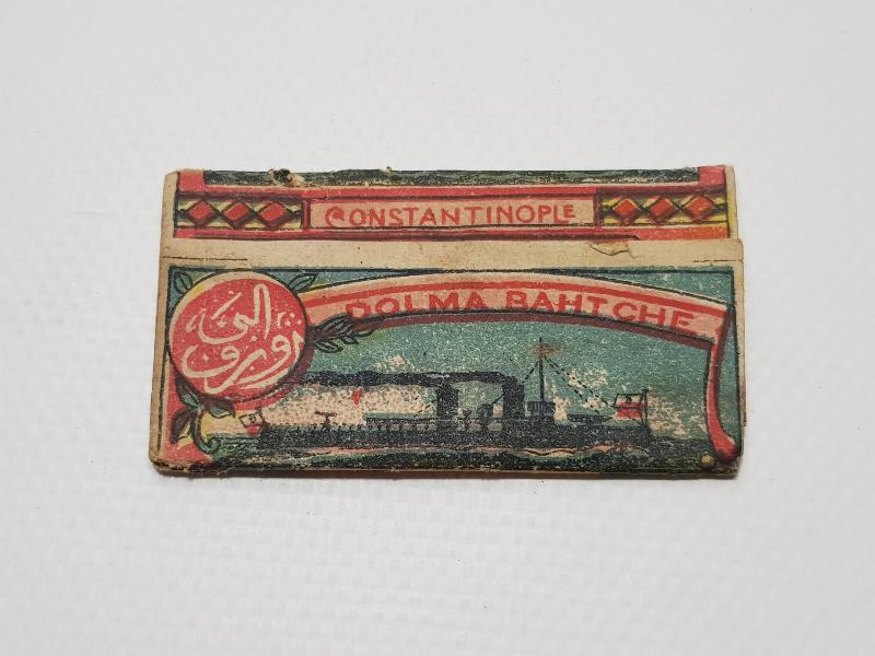 OSMANLI DÖNEMİ ÇOK NADİR DOLMABAHÇE SİGARA KAĞIDI