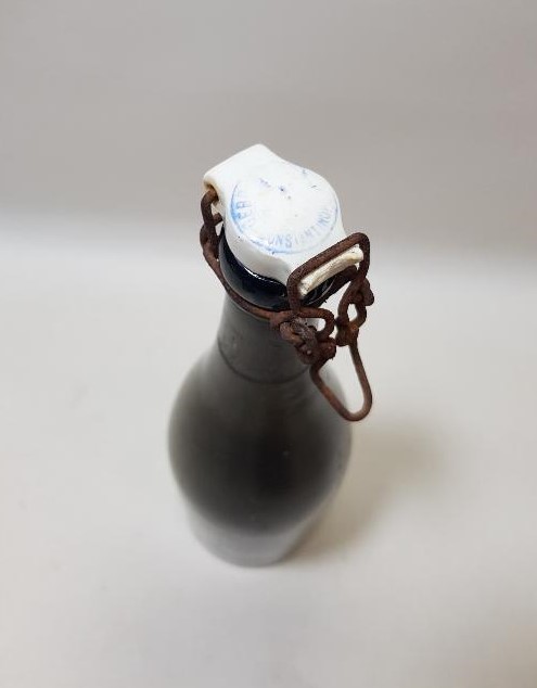 OSMANLI DÖNEMİ ÇOK NADİR GEBRÜDER BOMONTİ BİRA ŞİŞESİ