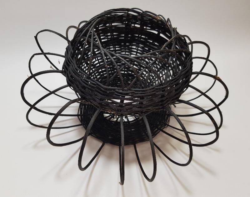 OSMANLI DÖNEMİ ÇOK NADİR SEPET FORMLU KAMIŞ ABAJUR