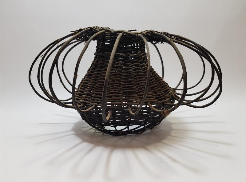 OSMANLI DÖNEMİ ÇOK NADİR SEPET FORMLU KAMIŞ ABAJUR