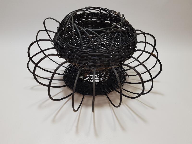 OSMANLI DÖNEMİ ÇOK NADİR SEPET FORMLU KAMIŞ ABAJUR