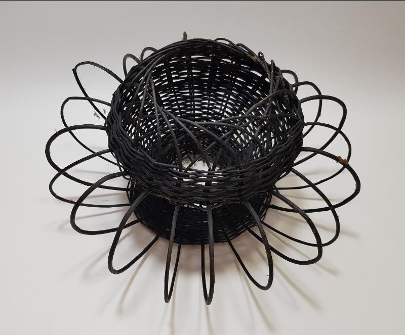 OSMANLI DÖNEMİ ÇOK NADİR SEPET FORMLU KAMIŞ ABAJUR