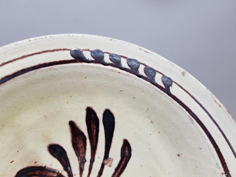 OSMANLI DÖNEMİ ÇOK NADİR SÜLÜKLÜ ÇANAKKALE TABAK