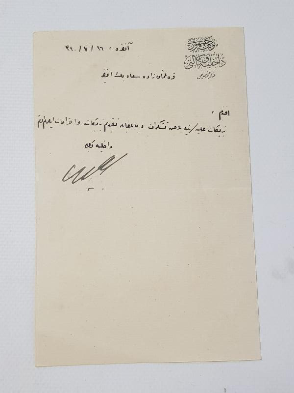 OSMANLI DÖNEMİ EL YAZMA 3 ADET KADI FERMANI