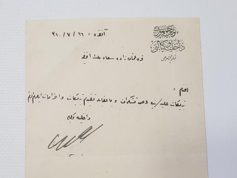 OSMANLI DÖNEMİ EL YAZMA 3 ADET KADI FERMANI