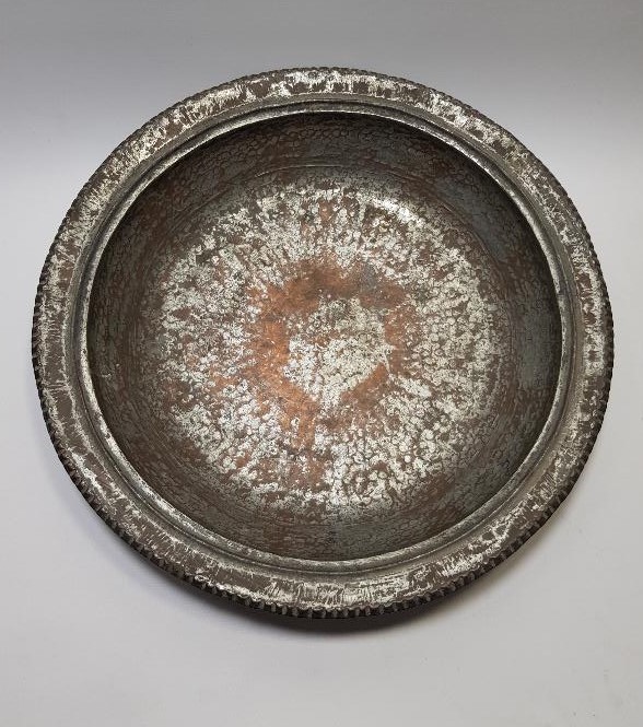 OSMANLI DÖNEMİ KALLAVİ BOY BAKIR KUZU LENGERİ - PİLAVLIK 