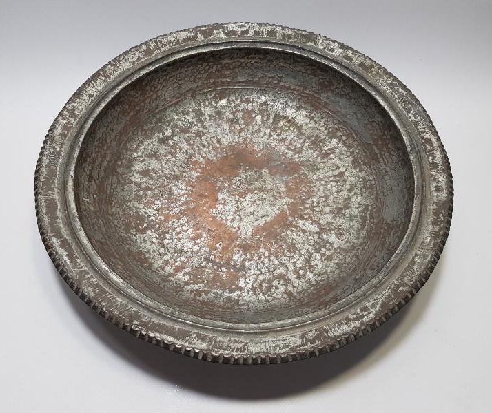 OSMANLI DÖNEMİ KALLAVİ BOY BAKIR KUZU LENGERİ - PİLAVLIK 