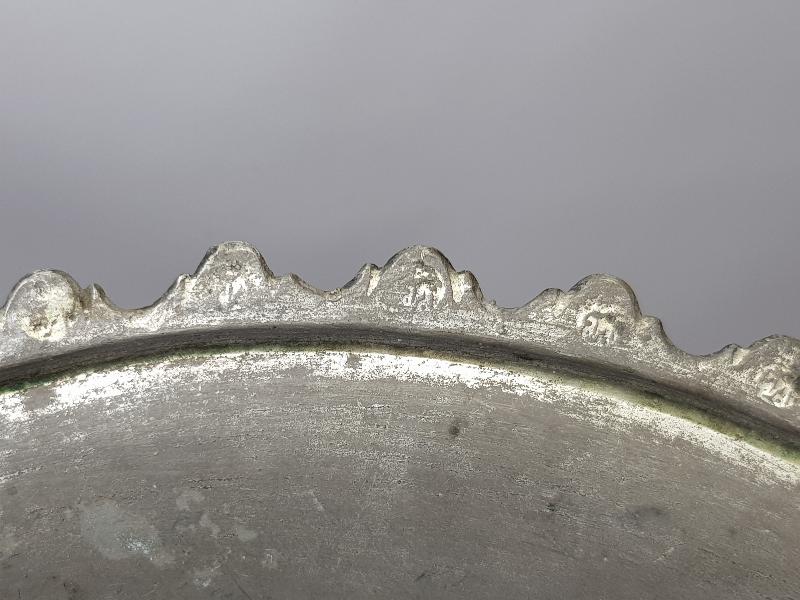 OSMANLI DÖNEMİ KIRK KENARI KIRKLARIN İSİMLERİ YAZILI ÇOK NADİR KIRKLAMA PİLAV TABAĞI