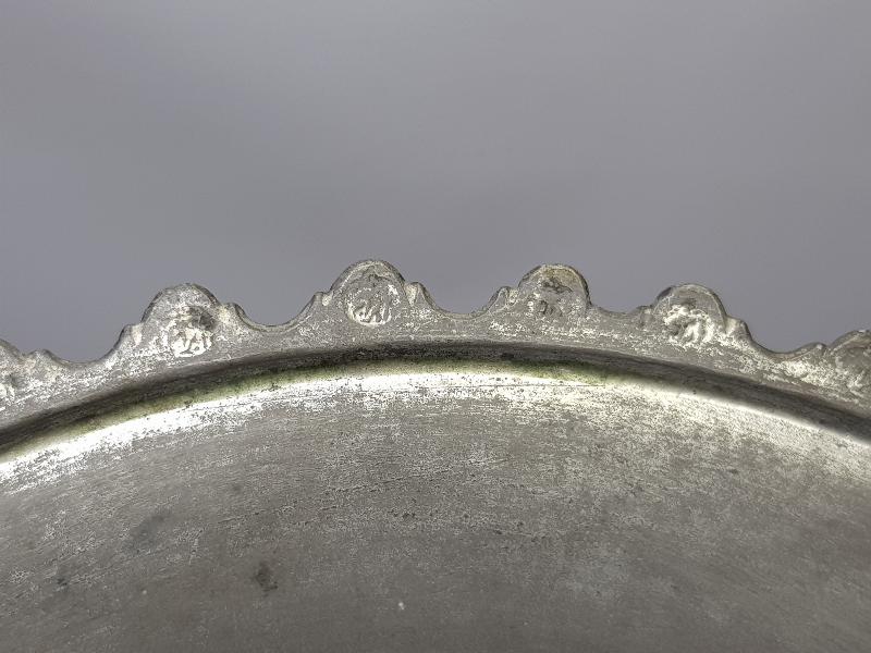 OSMANLI DÖNEMİ KIRK KENARI KIRKLARIN İSİMLERİ YAZILI ÇOK NADİR KIRKLAMA PİLAV TABAĞI