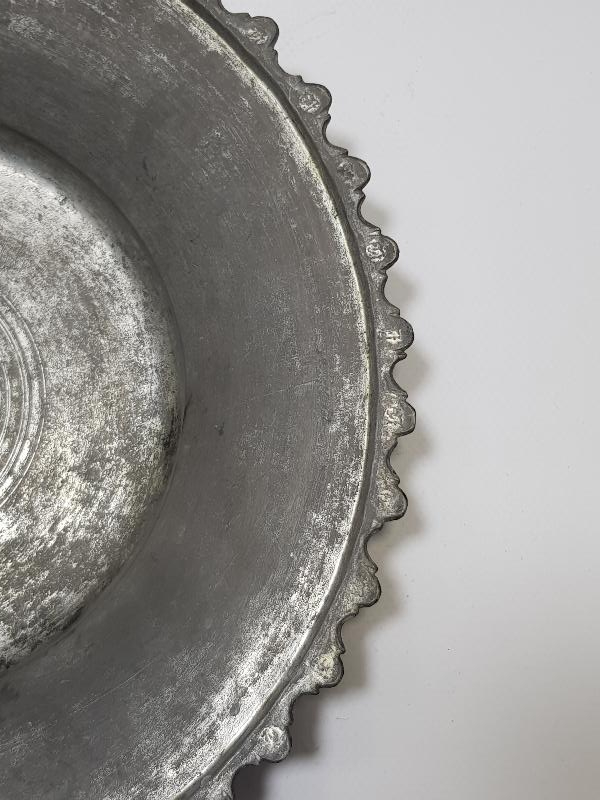 OSMANLI DÖNEMİ KIRK KENARI KIRKLARIN İSİMLERİ YAZILI ÇOK NADİR KIRKLAMA PİLAV TABAĞI