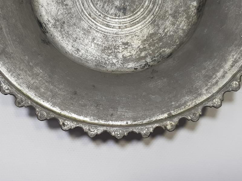 OSMANLI DÖNEMİ KIRK KENARI KIRKLARIN İSİMLERİ YAZILI ÇOK NADİR KIRKLAMA PİLAV TABAĞI